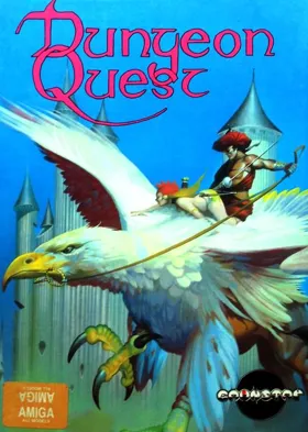 Dungeon Quest_Disk1 box cover front